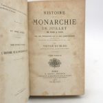 Couverture du livre Estimation du livre « histoire de la Monarchie de Juillet de 1830 à 1848 avec une introduction sur le droit constitutionnel aux États-Unis, en Suisse, en Angleterre et en Belgique »