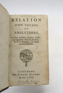 Estimation Voyages-Atlas - Couverture du livre Estimation du livre « relation d’un voyage en Angleterre »