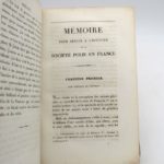 Couverture du livre Estimation du livre « mémoire pour servir à l’histoire de la société polie en France »