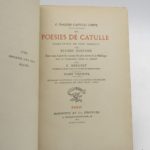 Couverture du livre Estimation du livre « les Poésies de Catulle »