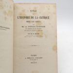 Couverture du livre Estimation du livre « essai sur l’histoire de la critique chez les grecs suivi de la Poétique d’Aristote et d’extraits de ses problèmes »