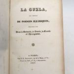 Couverture du livre Estimation du livre « la Guzla ou Choix de poésies illyriques recueillies dans la Dalmatie, la Bosnie, la Croatie et l’Herzegowine »