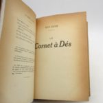 Couverture du livre Estimation du livre « le Cornet à Dés »