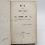 Couverture du livre Estimation du livre « 1572 – Chroniques du temps de Charles IX »