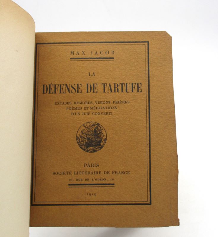 Couverture du livre Estimation du livre « la Défense de Tartufe – Extases, remords, visions, prières, poèmes et méditations d’un juif converti »