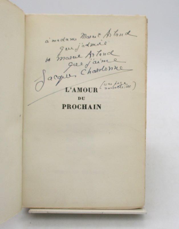 Couverture du livre Estimation du livre « l’Amour du prochain »