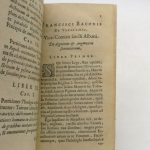 Couverture du livre Estimation du livre « fr. Baconis de Verulam Angliae Cancellarii De Augmentis Scientiarum lib. IX »