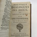 Couverture du livre Estimation du livre « la Vie de Mr Descartes contenant l’Histoire de sa Philosophie & de ses autres ouvrages [suivi de:] Nouveaux dialogues des Dieux, ou Réflexions sur les Passions. Avec un discours sur la nature du dialogue »