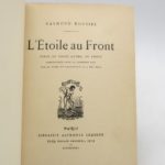 Couverture du livre Estimation du livre « l’Étoile au front »