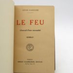 Couverture du livre Estimation du livre « le Feu (Journal d’une escouade) »