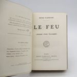 Couverture du livre Estimation du livre « le Feu (Journal d’une escouade) »