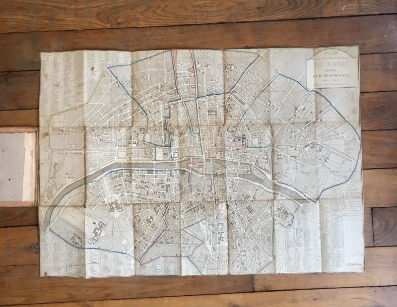 Couverture du livre Estimation du livre « plan routier de la ville et faubourg de Paris »
