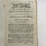 Couverture du livre Estimation du livre « historia de la Conquista de Mexico, poblacion, y progresos de la América Septentrional conocida por el Nombre de Nueva-España : tome III seul »