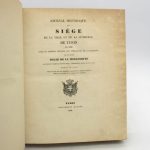Couverture du livre Estimation du livre « journal historique du siège de la ville et de la citadelle de Turin en 1706 avec le rapport officiel des opérations de l’artillerie »