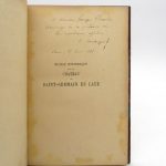 Couverture du livre Estimation du livre « notice historique sur le château de Saint-Germain en Laye »