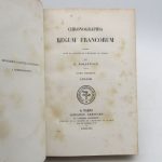 Couverture du livre Estimation du livre « chronographia regum Francorum »