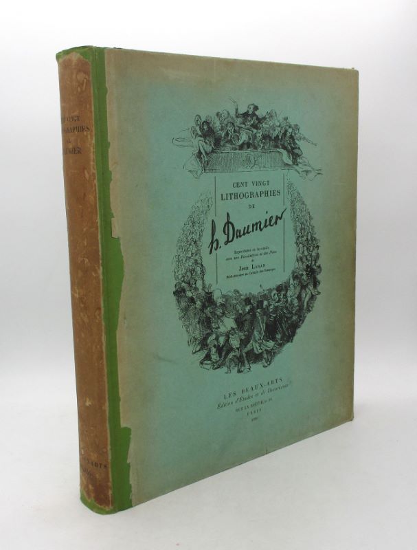 Couverture du livre Estimation du livre « cent vingt lithographies de H. Daumier »