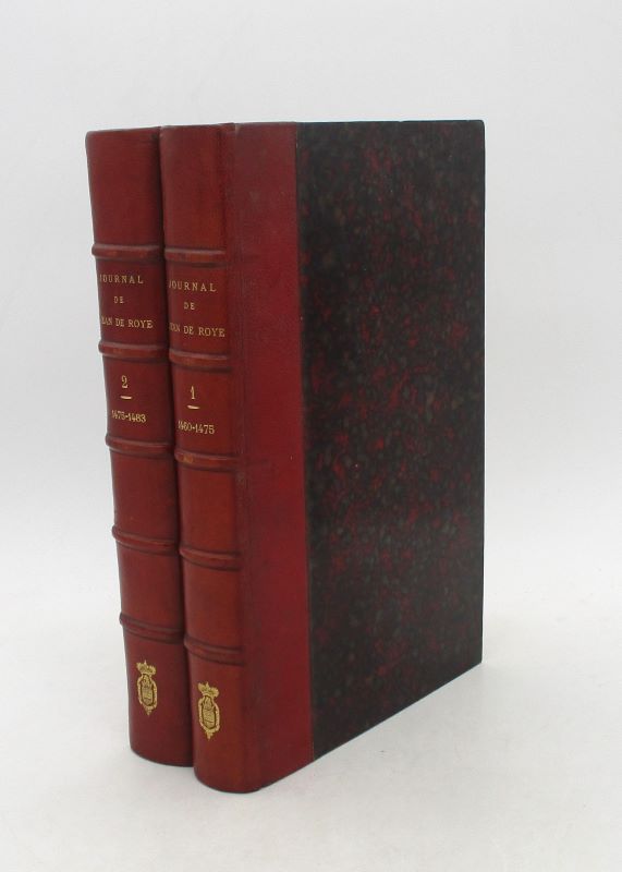 Couverture du livre Estimation du livre « journal de Jean de Roye connu sous le nom de Chronique scandaleuse 1460-1483 »
