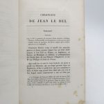 Couverture du livre Estimation du livre « chronique de Jean Le Bel »