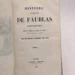 Couverture du livre Estimation du livre « histoire du chevalier de Faublas »