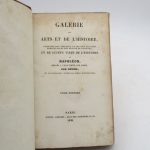 Couverture du livre Estimation du livre « galerie des arts et de l’histoire, composée des tableaux et statues les plus remarquables des musées de l’Europe, et de sujets tirés de l’histoire de Napoléon »