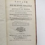 Couverture du livre Estimation du livre « voyage au Cap de Bonne-Espérance et autour du monde avec le capitaine Cook, et principalement dans le pays des hottentots et des caffres »
