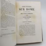 Couverture du livre Estimation du livre « Étude statistique sur la ville de Rome et la partie occidentale des états romains »
