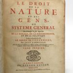 Couverture du livre Estimation du livre « le Droit de la Nature et des gens ou système général des principes les plus importants de la morale, de la jurisprudence et de la politique »
