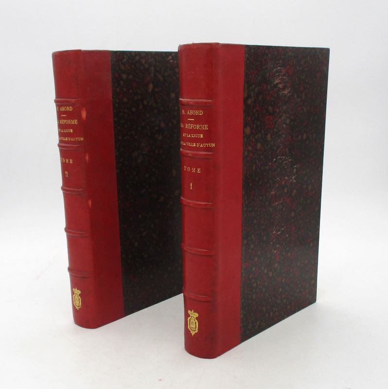 Couverture du livre Estimation du livre « histoire de la Réforme de la Ligue dans la ville d’Autun : tomes deuxième et troisième seuls »
