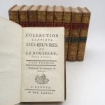 Couverture du livre Estimation du livre &laquo;&nbsp;collection complète des oeuvres de Jean-Jacques Rousseau, citoyen de Genève&nbsp;&raquo;