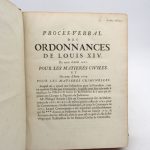 Couverture du livre Estimation du livre « procès-verbal des conférences tenues par ordre du roi, pour l’examen des articles de l’ordonnance civile, du mois d’avril 1667 et de l’ordonnance criminelle, du mois d’avril 1670 »