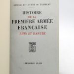 Couverture du livre Estimation du livre « histoire de la première armée française – Rhin et Danube »
