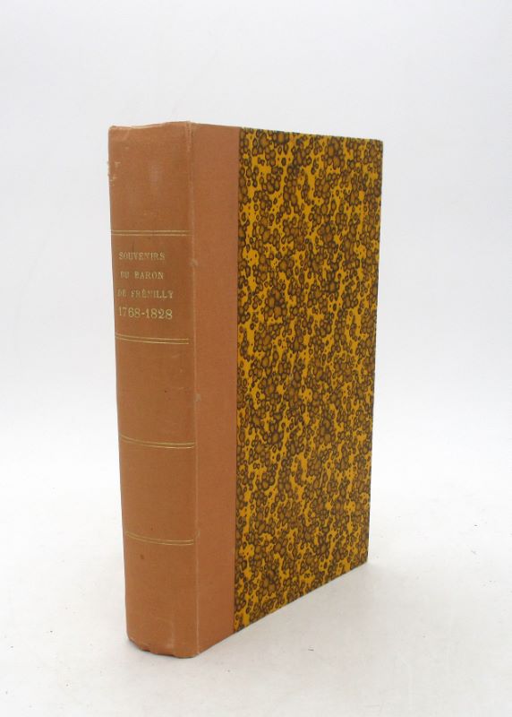 Couverture du livre Estimation du livre « souvenirs du baron de Frénilly : Pair de France (1768-1828) »