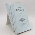 Couverture du livre Estimation du livre « mémoires d’un royaliste »