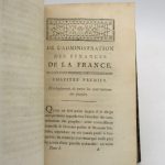 Couverture du livre Estimation du livre « de l’administration des finances de la France »