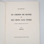 Couverture du livre Estimation du livre « le Chemin de ronde ou les Mots sans titre »