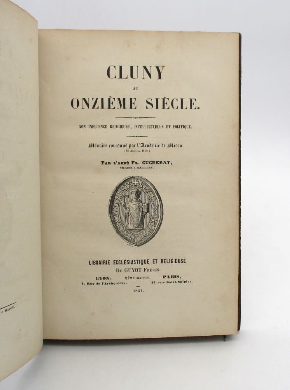 Couverture du livre Estimation du livre « cluny au onzième siècle : Son influence religieuse, intellectuelle et politique »