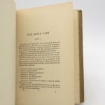 Couverture du livre Estimation du livre « the Apple Cart : A Political Extravangaza »