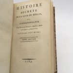 Couverture du livre Estimation du livre « histoire secrète de la cour de Berlin ou Correspondance d’un voyageur françois, depuis le 5 juillet 1786 jusqu’au 19 janvier 1787 »