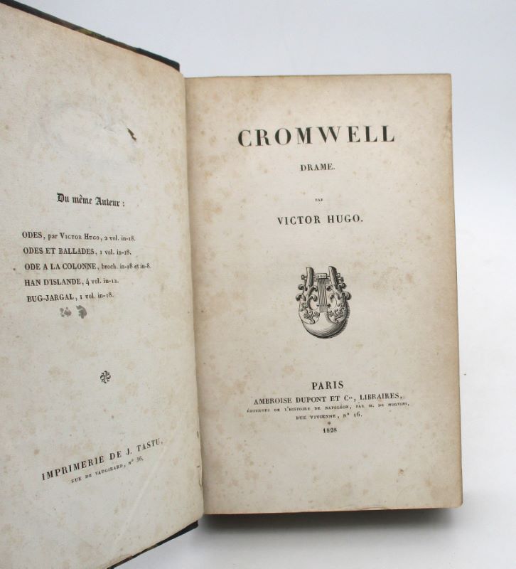 Couverture du livre Estimation du livre « cromwell drame »