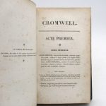Couverture du livre Estimation du livre « cromwell drame »