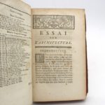 Couverture du livre Estimation du livre « essai sur l’architecture »