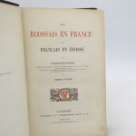 Couverture du livre Estimation du livre « les Écossais en France – Les Français en Écosse »