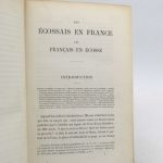 Couverture du livre Estimation du livre « les Écossais en France – Les Français en Écosse »