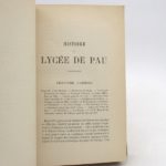 Couverture du livre Estimation du livre « histoire du lycée de Pau »