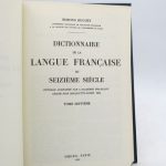 Couverture du livre Estimation du livre « dictionnaire de la langue française du XVIe siècle »