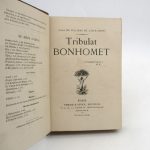 Couverture du livre Estimation du livre « tribulat Bonhomet »