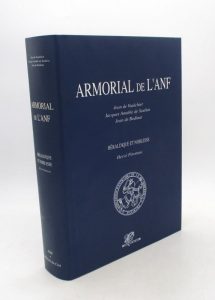 Estimation Histoire - Couverture du livre Estimation du livre « armorial de l’ANF »