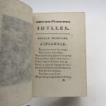 Couverture du livre Estimation du livre « idylles par Mr. Berquin »