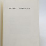 Couverture du livre Estimation du livre « musée secret : Poèmes sotadiques »